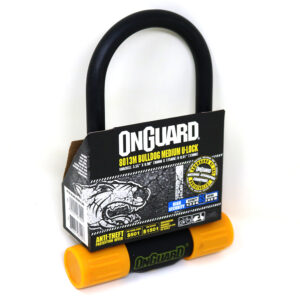 Candado OnGuard con Llave U-Lock Bulldog Medium 90mmX175mm Amarillo