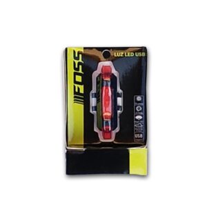 LUZ TRASERA FOSS ROJO USB 15 LUMENS
