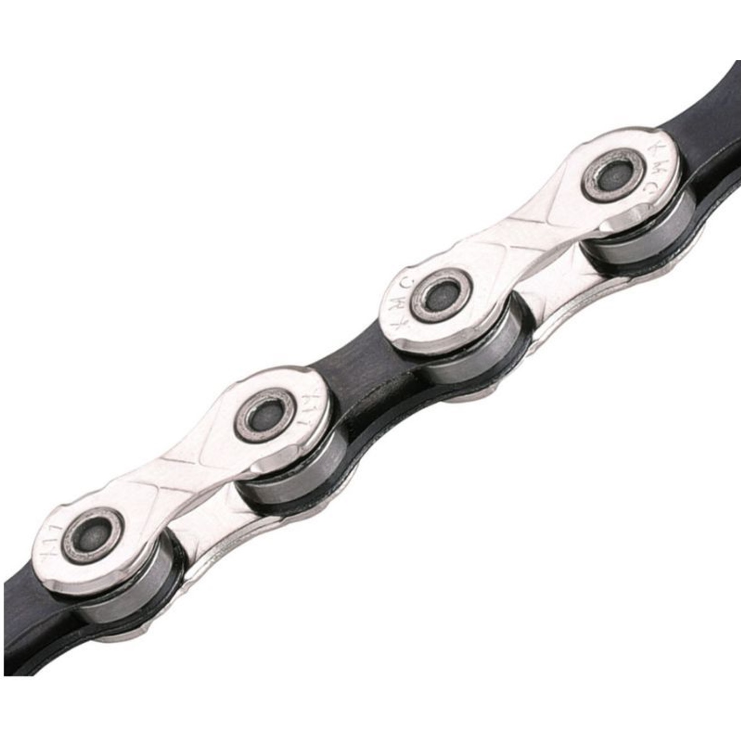 CADENA KMC X11 1/2X11/128" 11V NEGRA/PLATA - Imagen 2