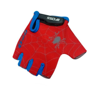 Guante FOSS Lycra Niño Spider, Red/Blue, Talla 5-6